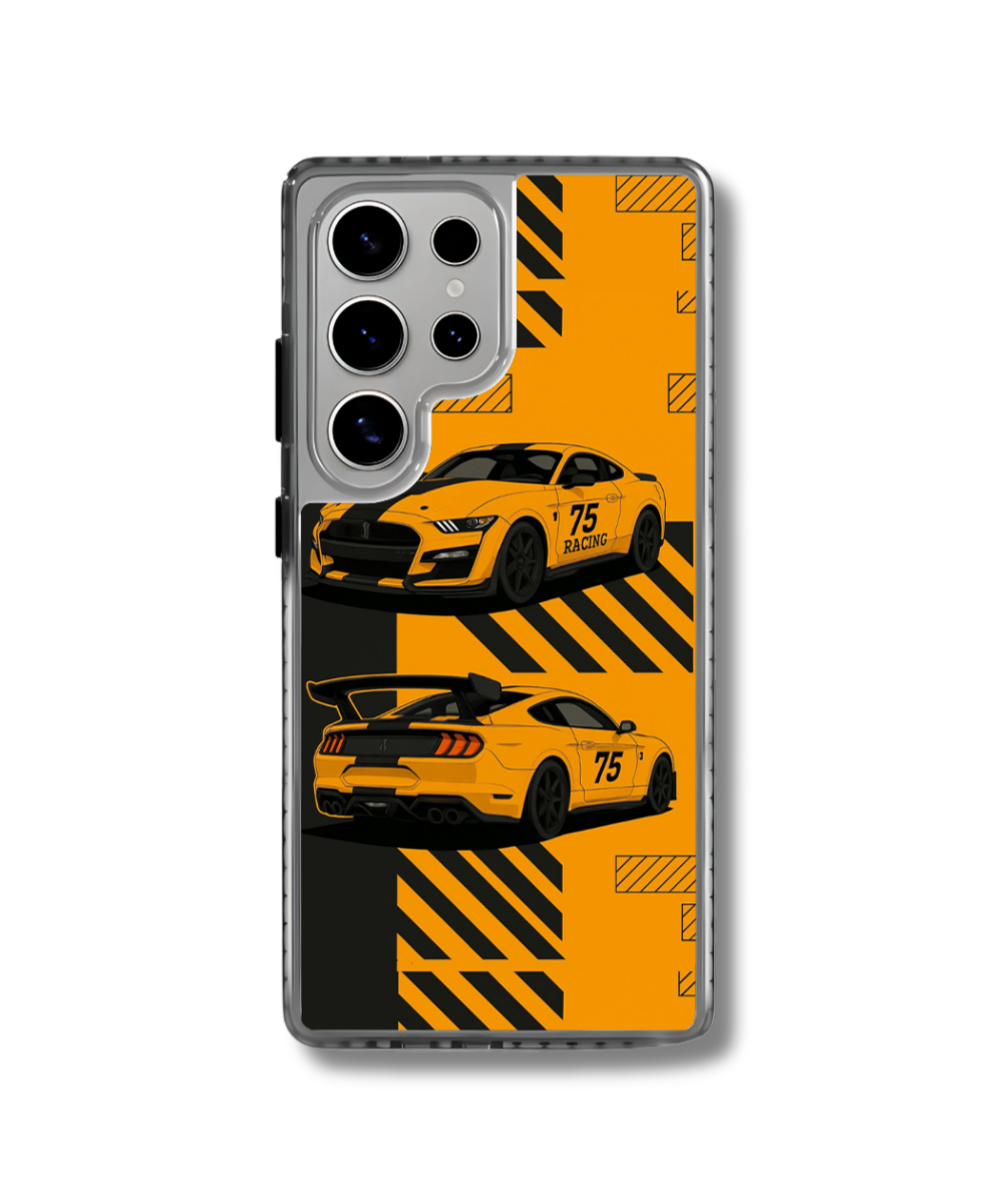 Yellow Tracks Stride Case