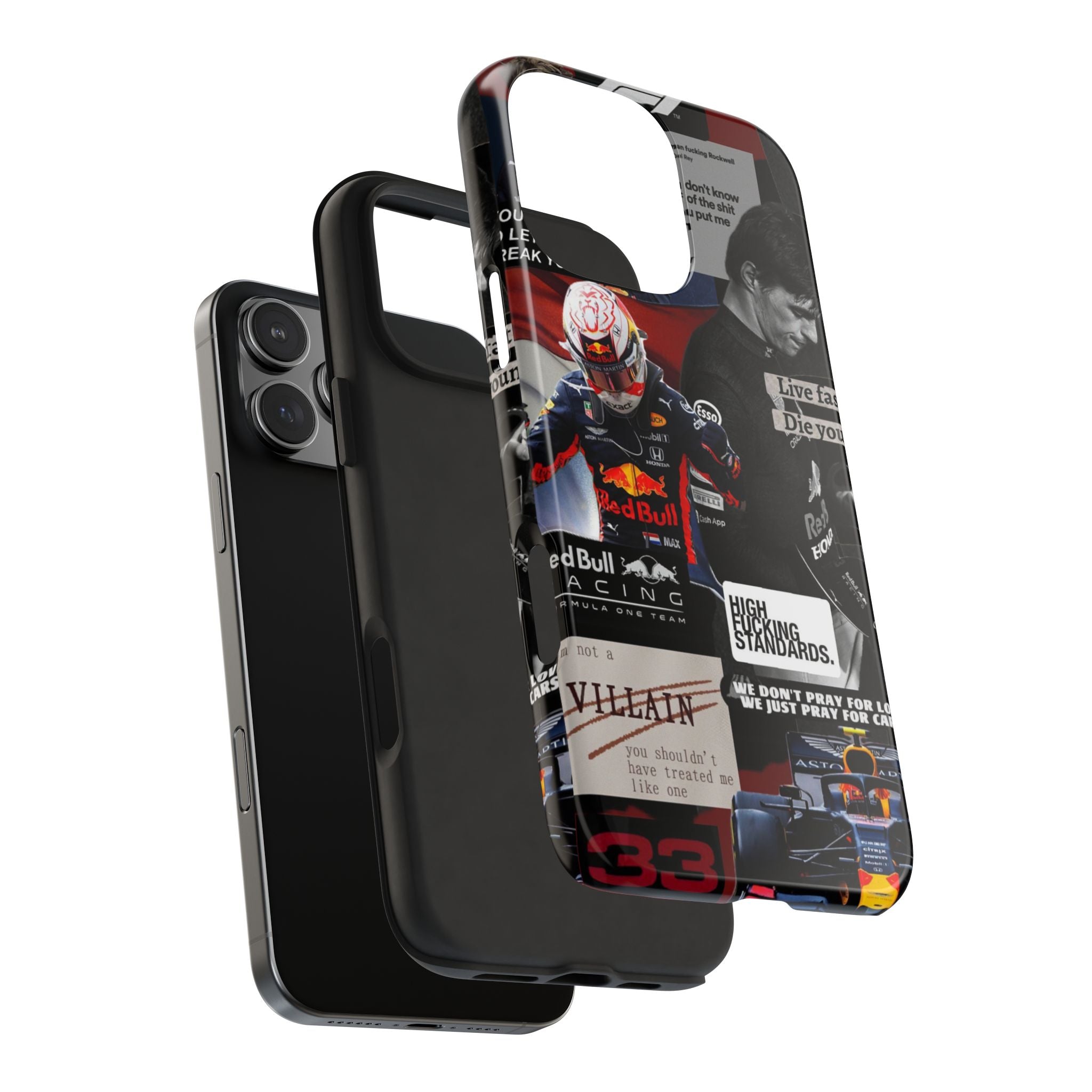 F1 Race Collage Tough Case