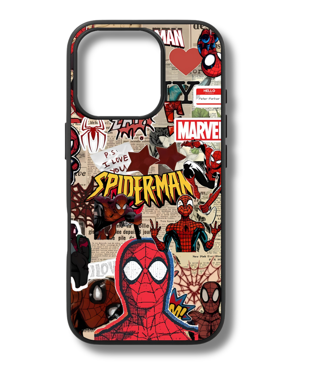 Marvel Spider Man Glass Case