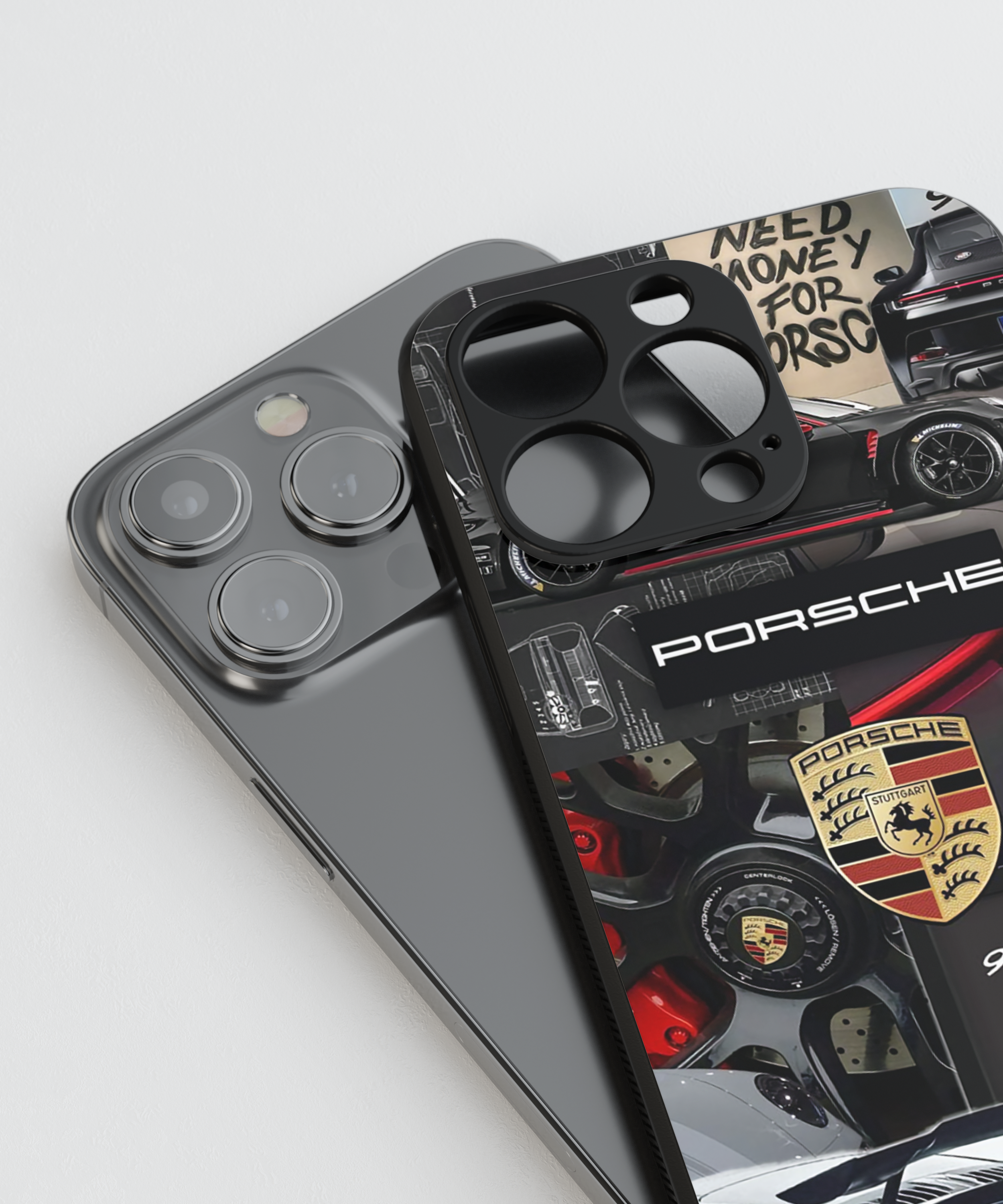 Porsche Race Grid Glass Case