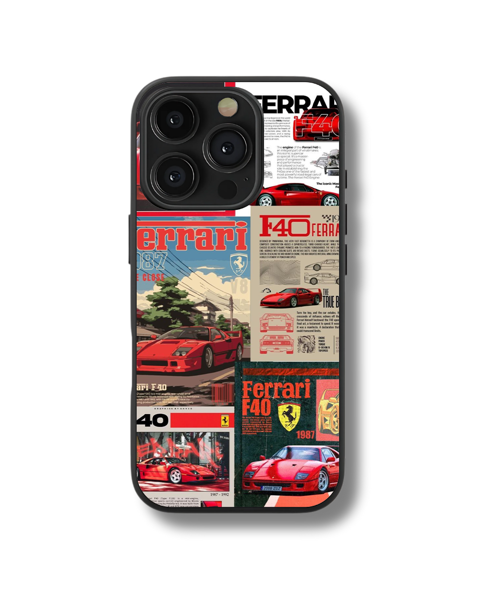Ferrari F40 Glass Case
