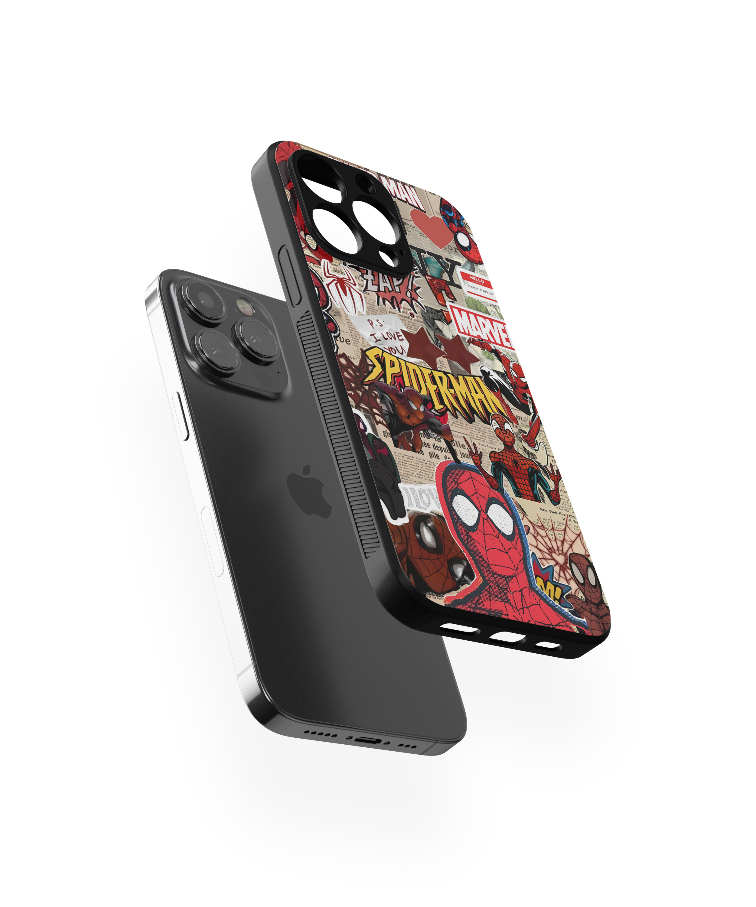 Marvel Spider Man Glass Case