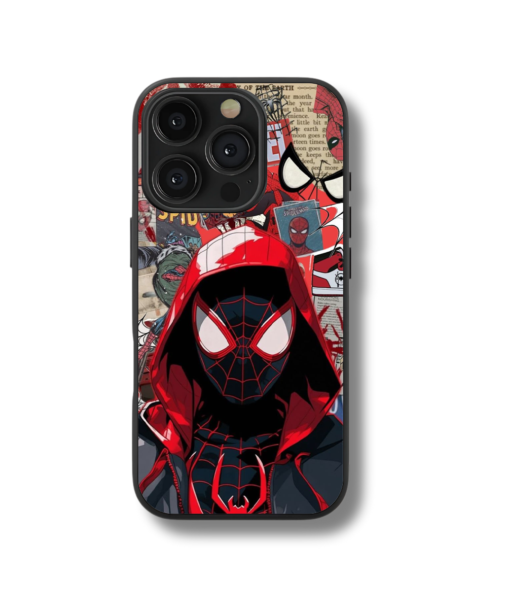 Spider Verse Graffiti Glass Case
