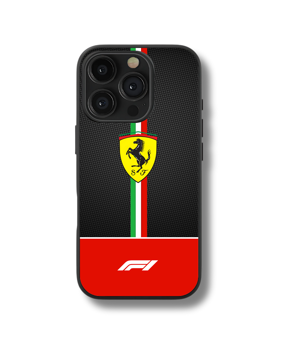 Formula 1 Stripe Glass Case