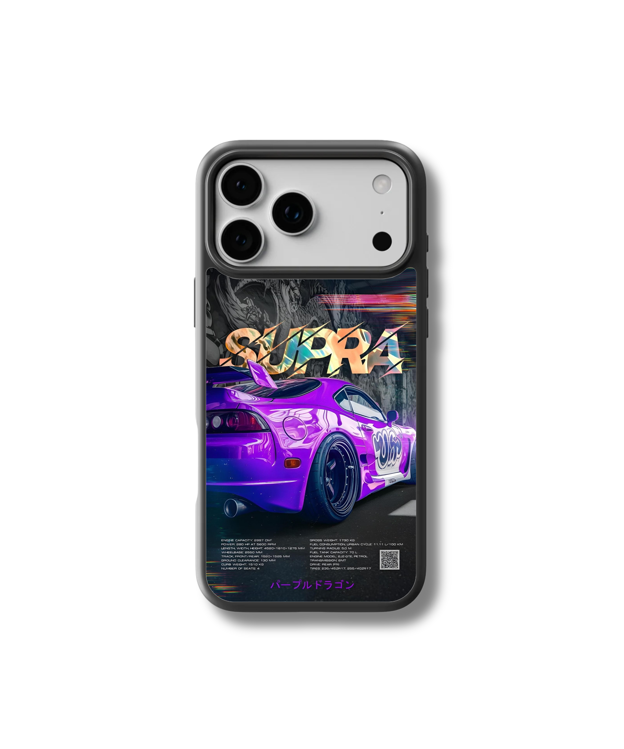 Midnight Supra Drift Glass Case