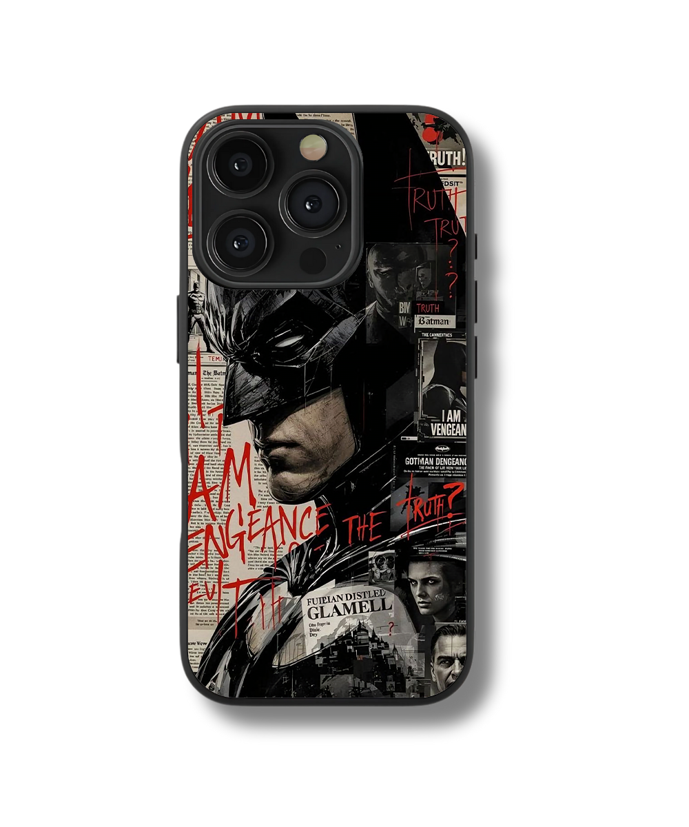 The Batman Rage Glass Case