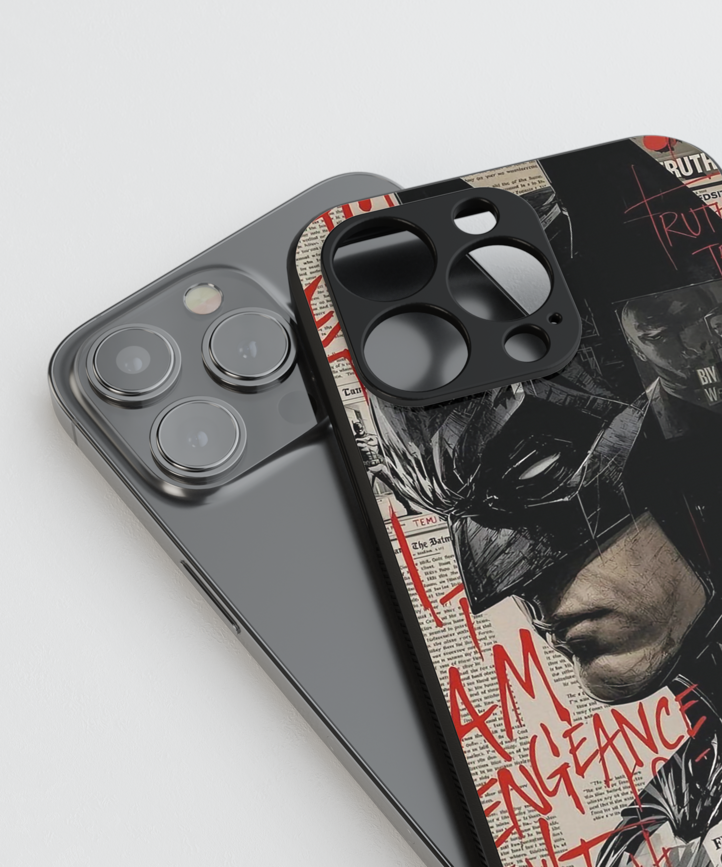 The Batman Rage Glass Case