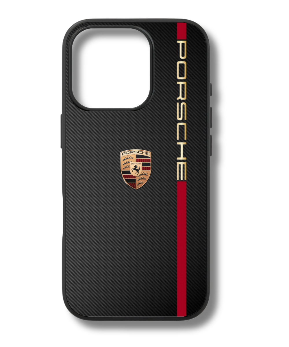 Porsche carbon fiber iPhone 14 Pro case