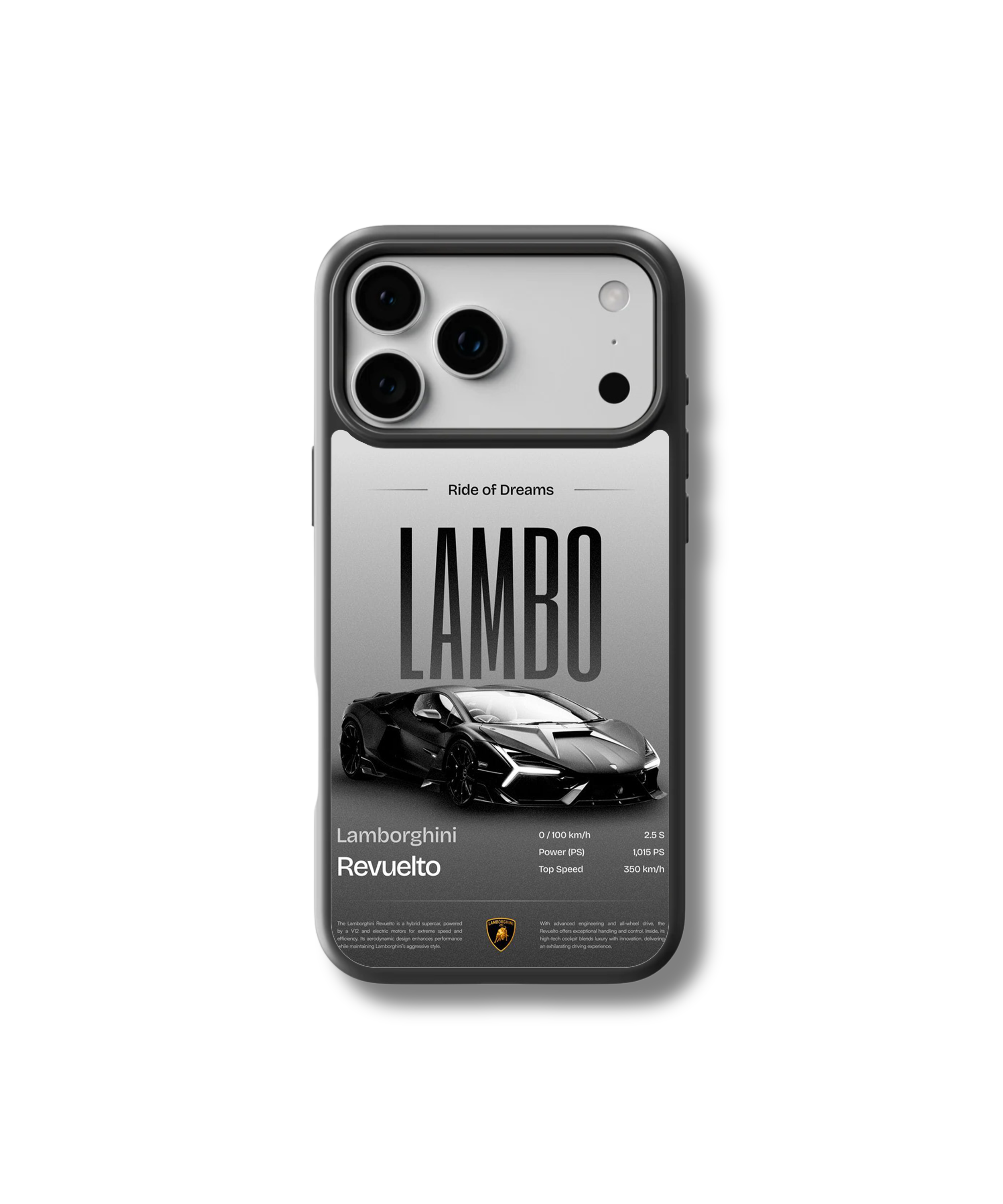 Lambo Glass Case