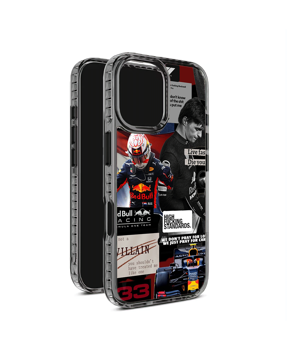 F1 Race Collage Stride Case