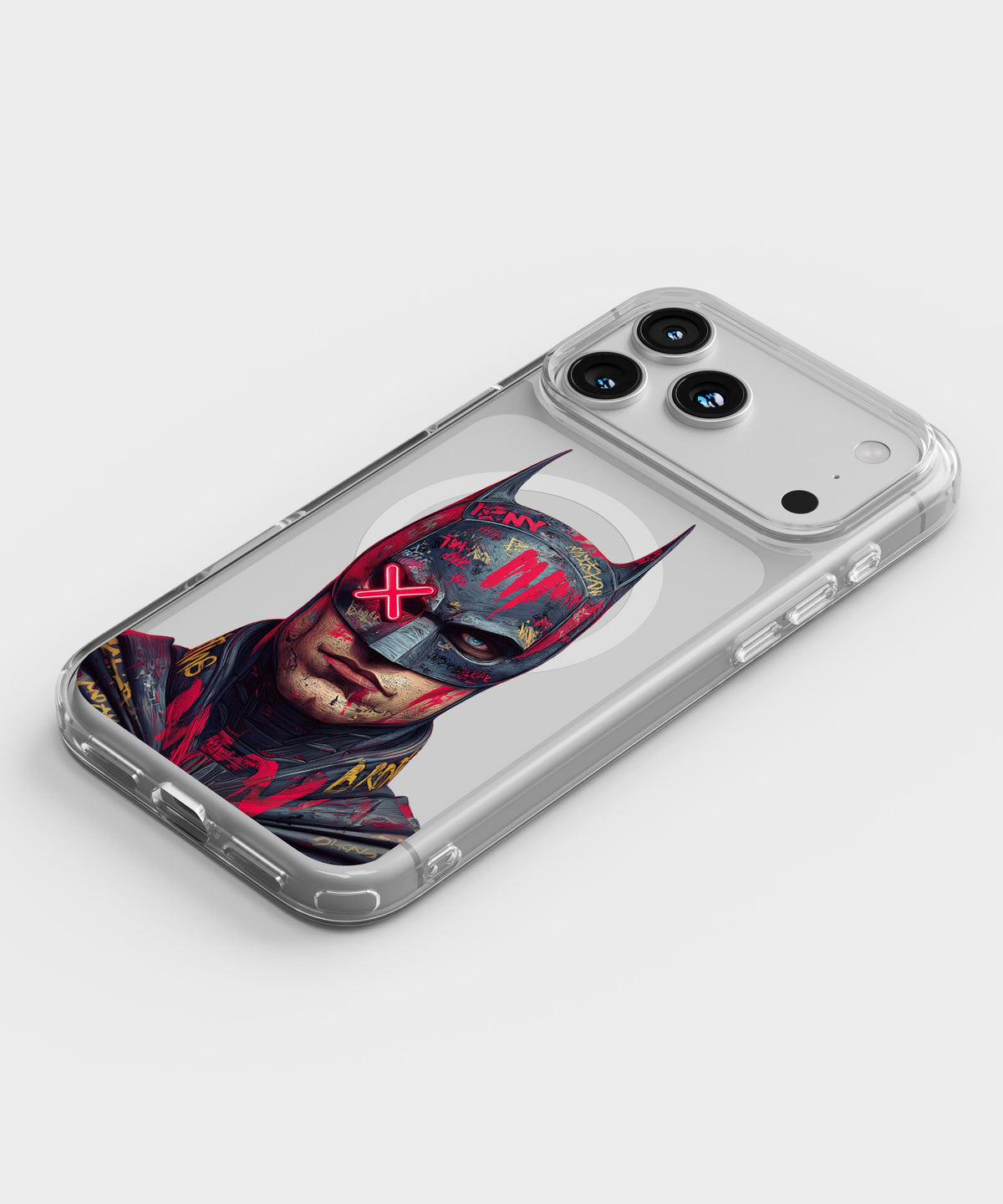 Red X Crystal Magsafe Case