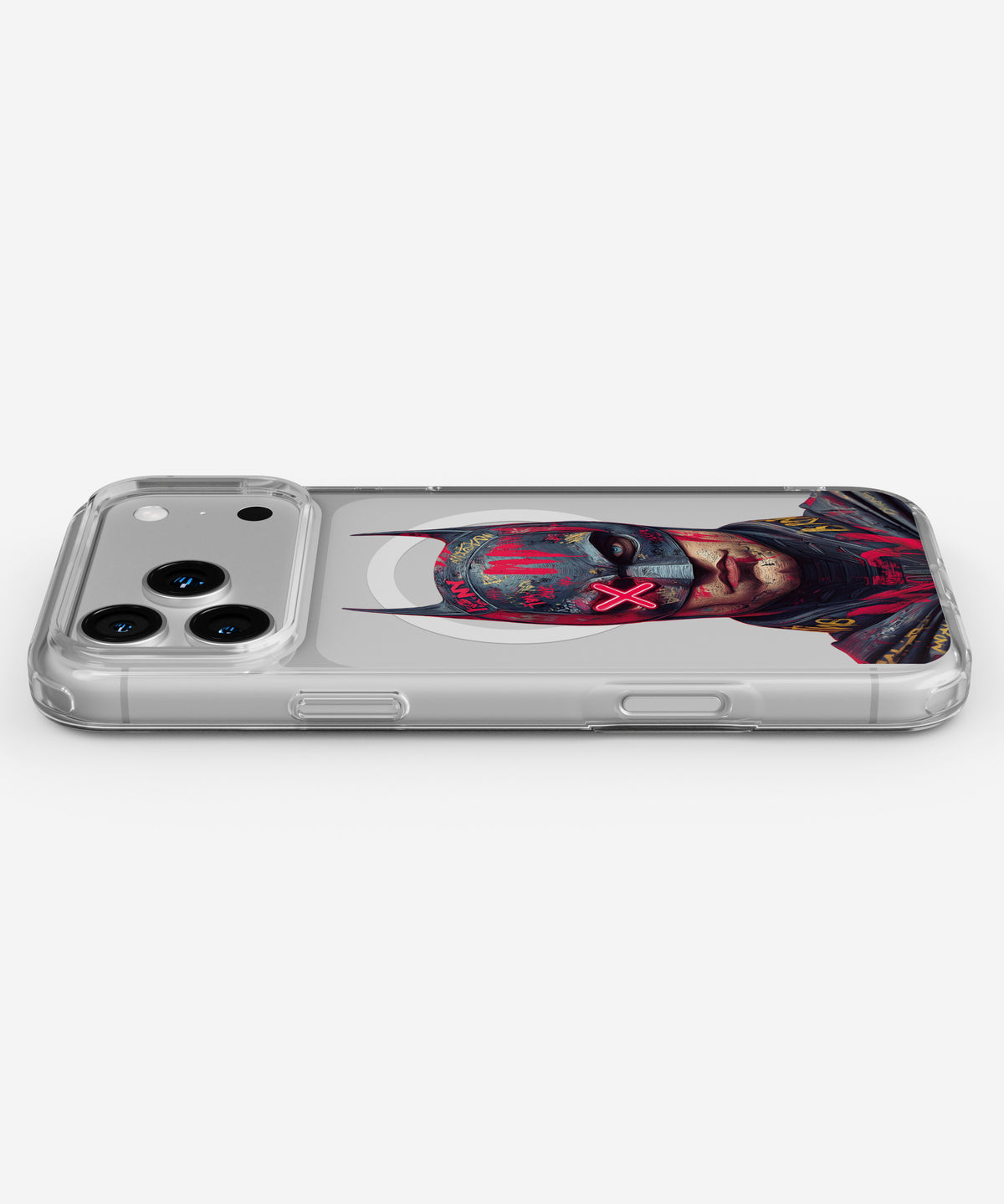 Red X Crystal Magsafe Case