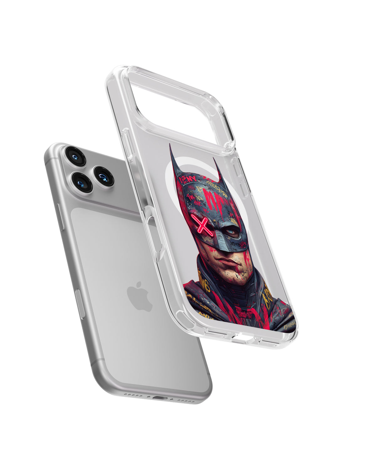 Red X Crystal Magsafe Case