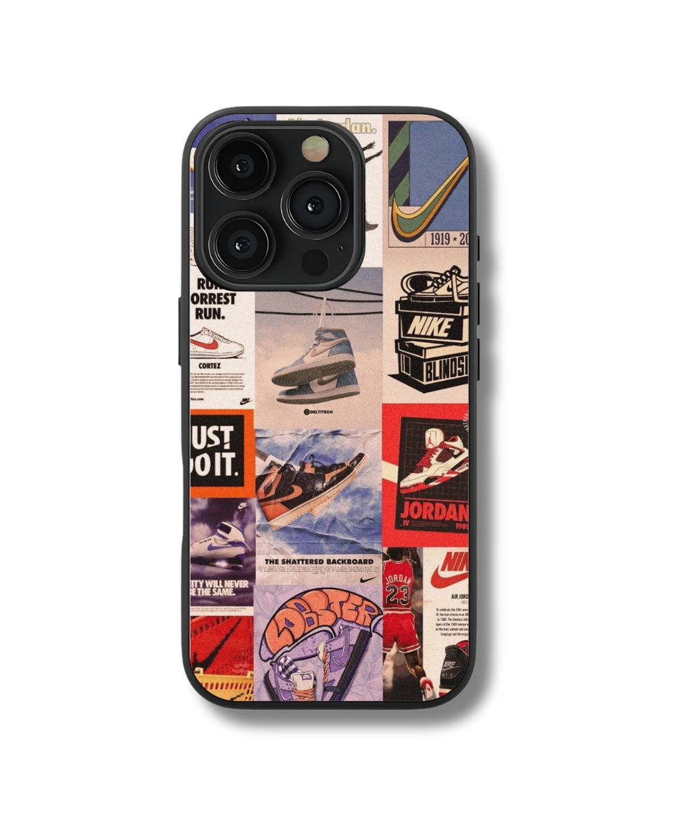 Nike Air Jordan Glass Case