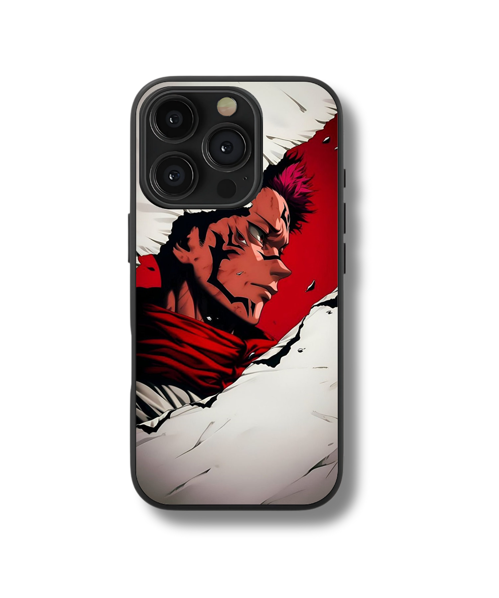 Ryomen Sukuna Glass Case