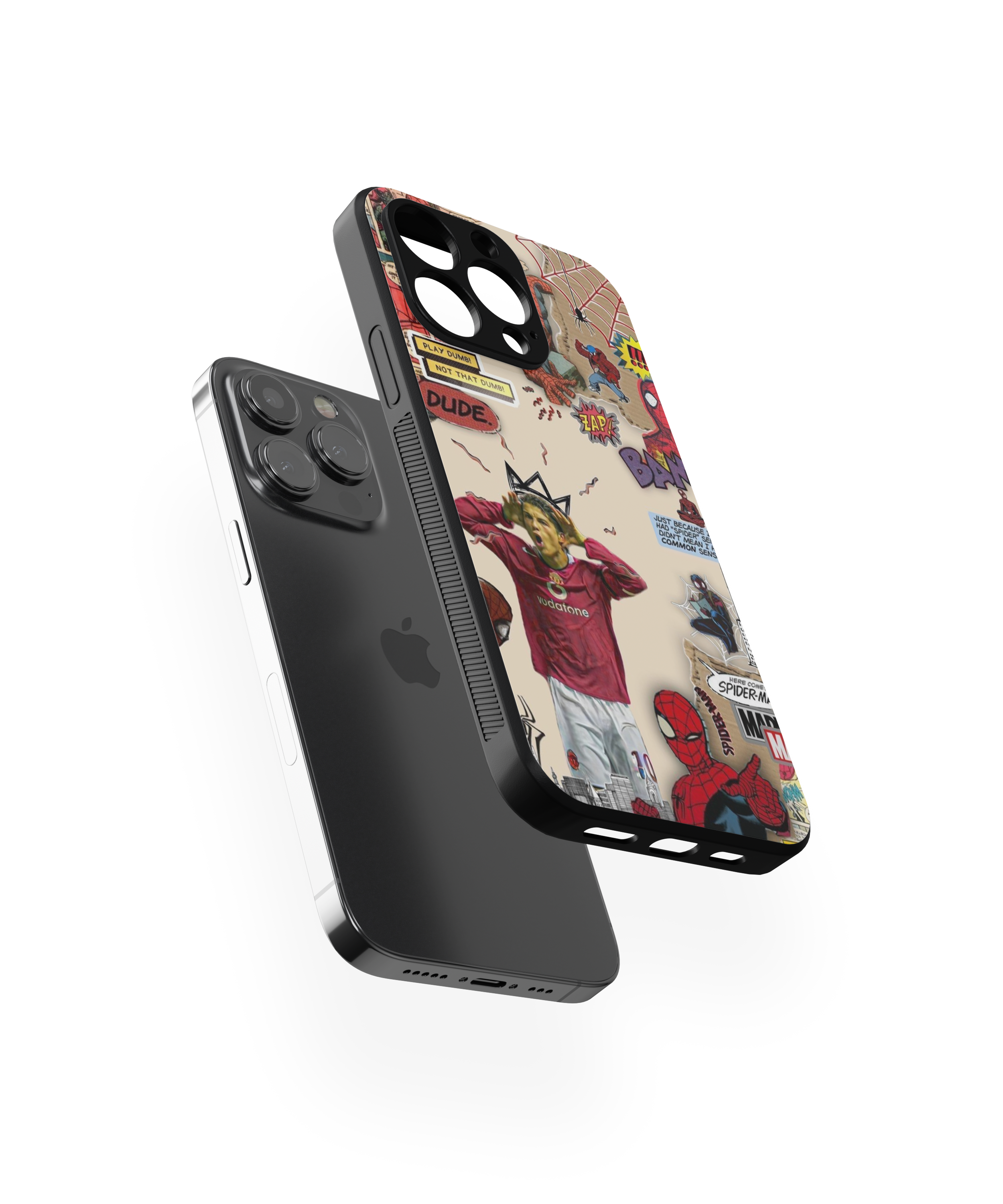 Siuu Spiderman Glass case