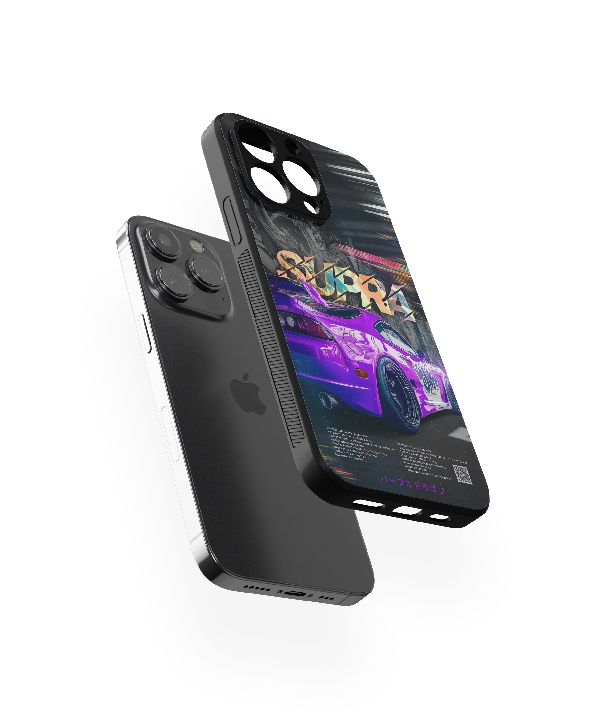 Midnight Supra Drift Glass Case