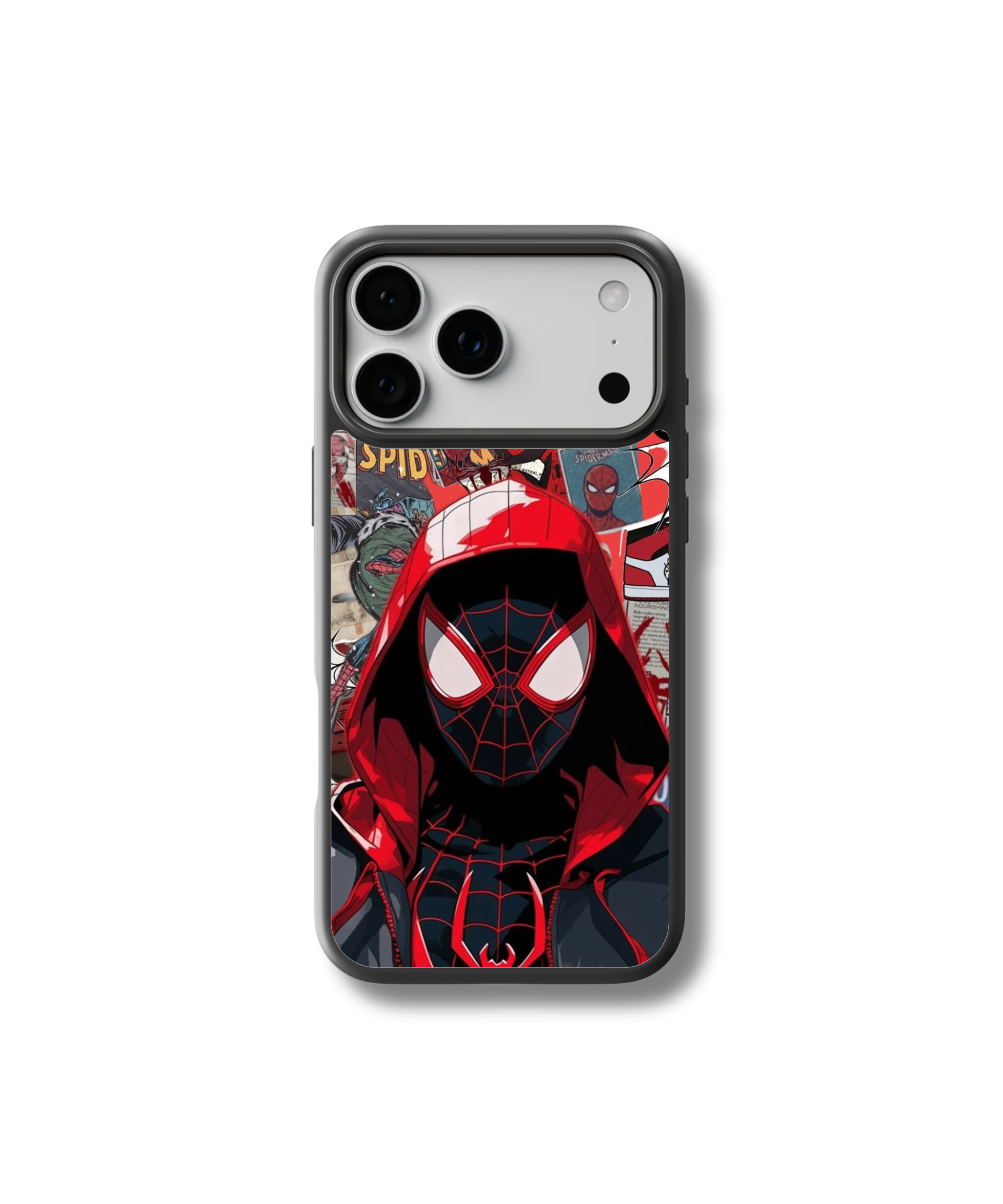 Spider Verse Graffiti Glass Case
