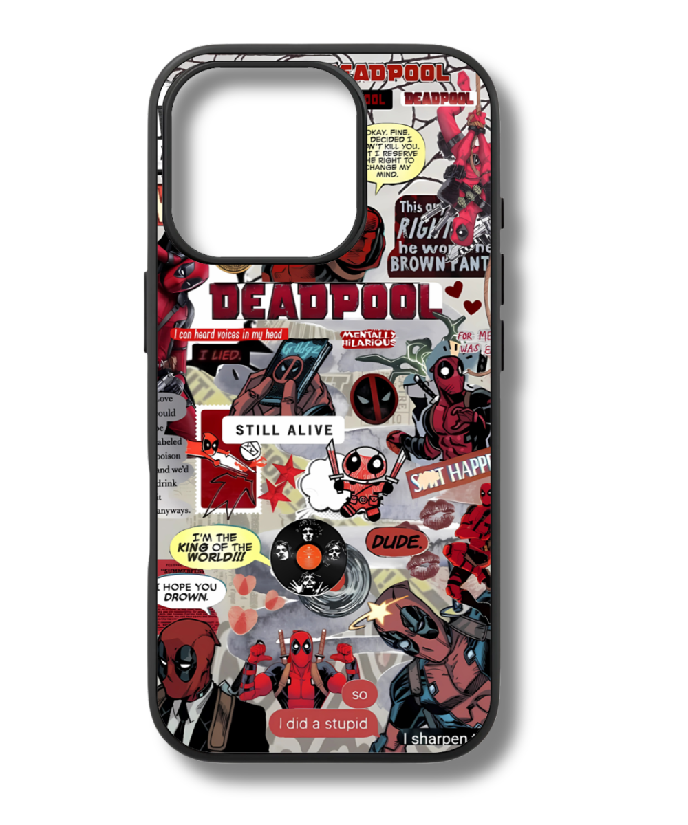 Deadpool Glass Case