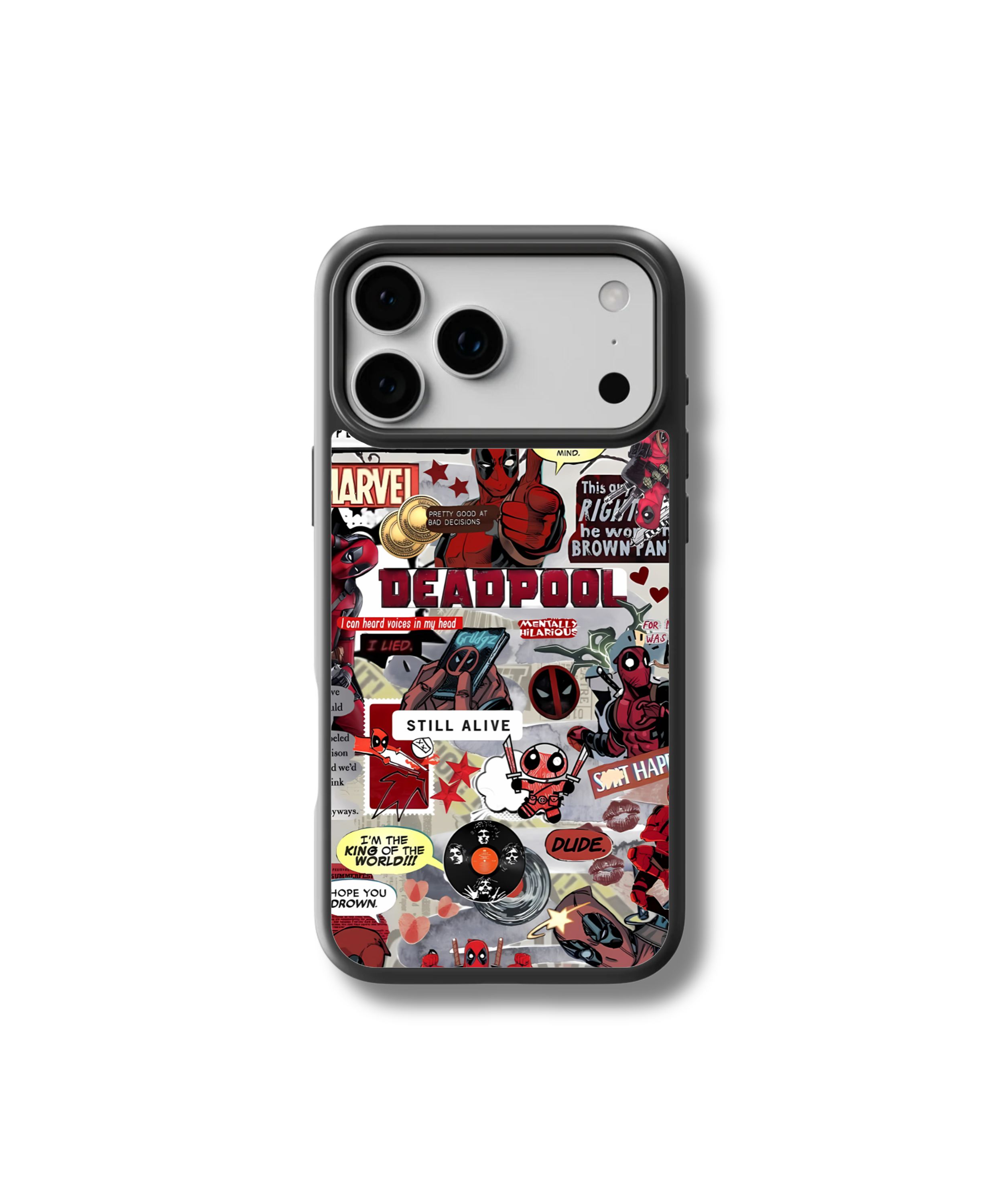 Deadpool Glass Case