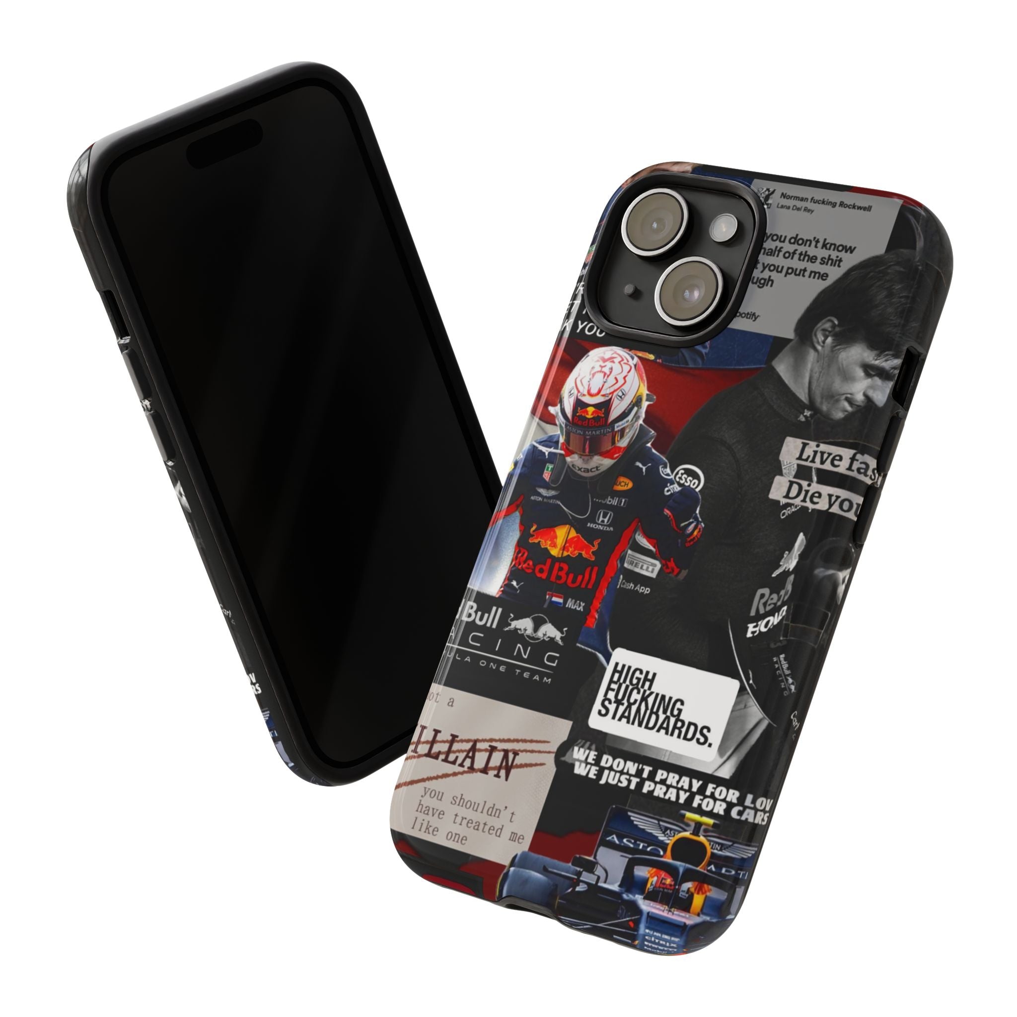 F1 Race Collage Tough Case