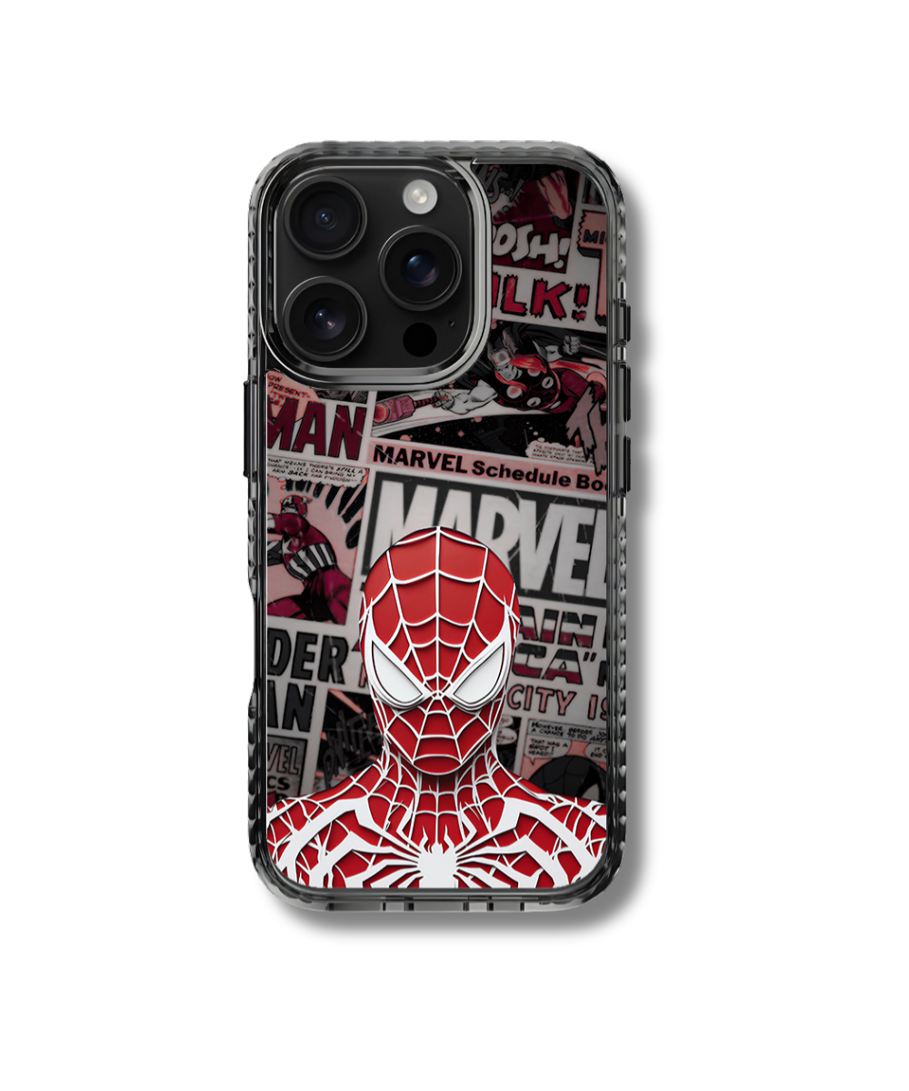 Red Web Armor Stride Case